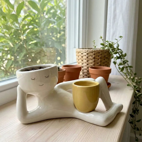 SourireVert™ — Votre Pot de Fleurs qui Rêve
