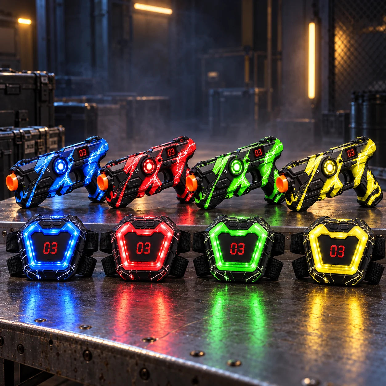 Set ZapLaser 4 joueurs